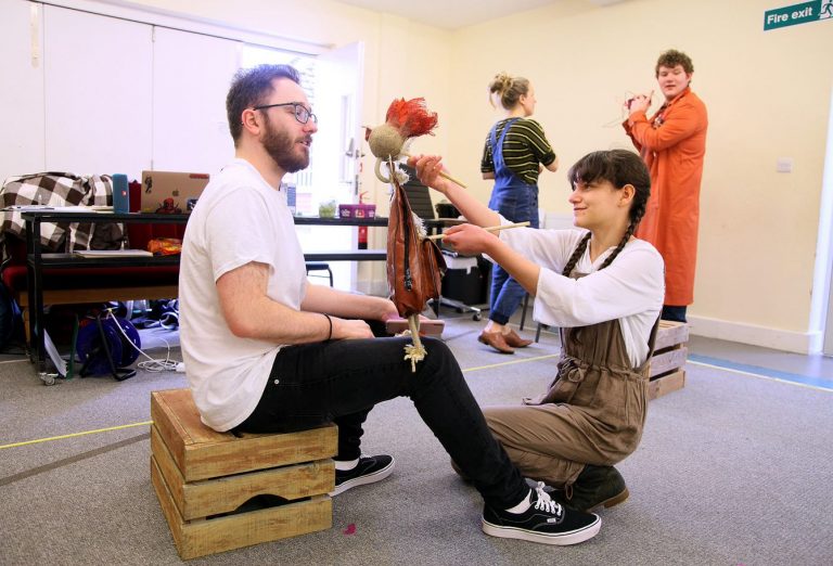 Watermill’s new youth theatre production of The Girl Of Ink And Stars