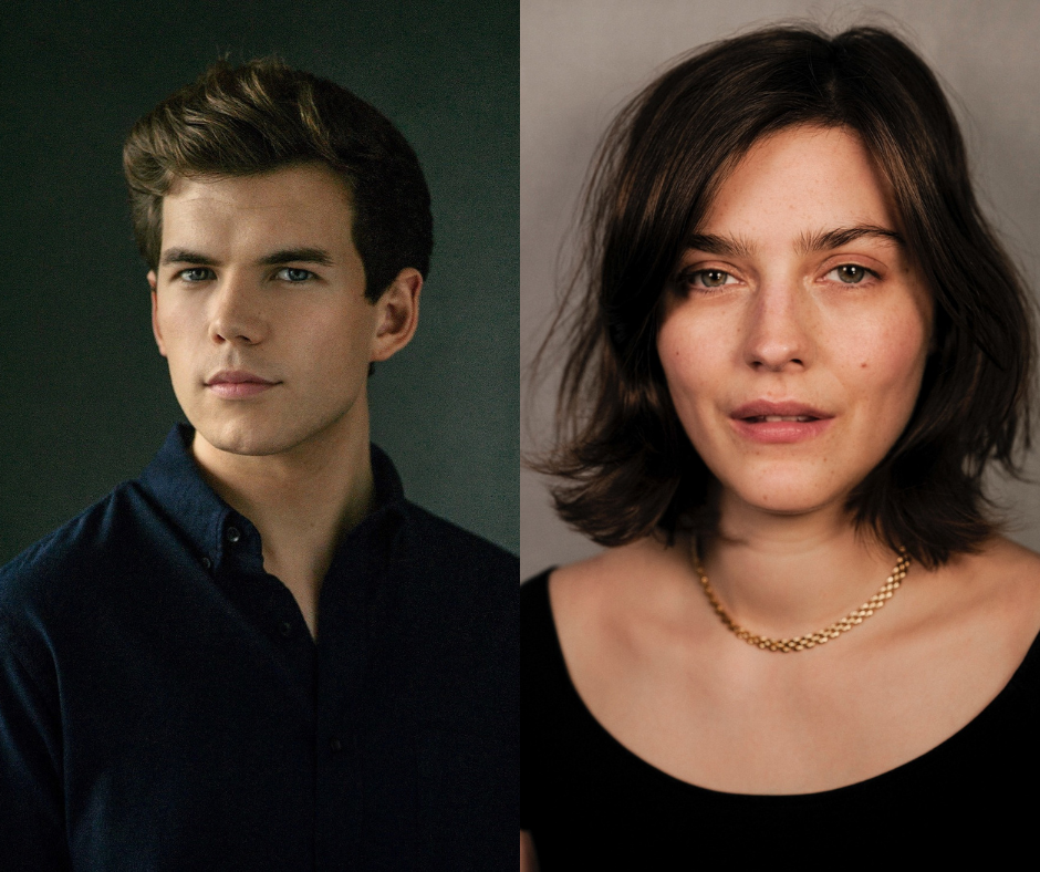 Luke Newton and Amber Anderson Headshots Landscape - The Shape of Things