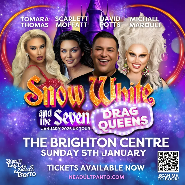 NE Adult Panto BRIGHTON poster