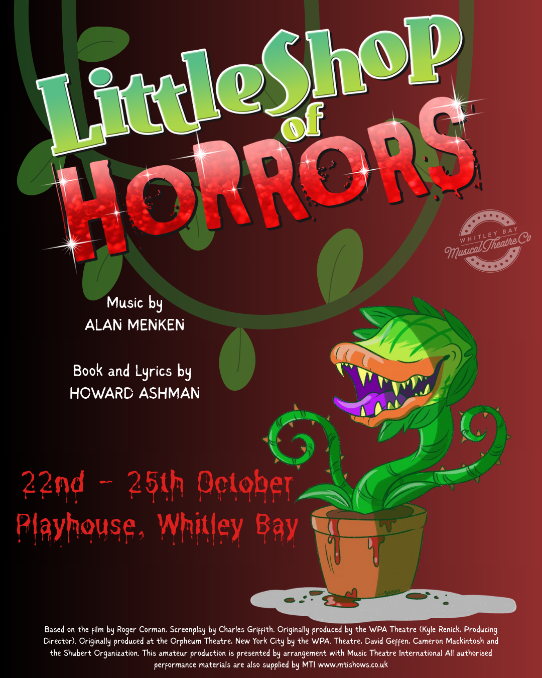 Feed Me, Seymour! Little Shop of Horrors Comes to the Playhouse