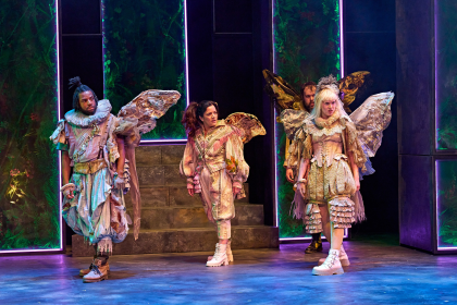 Keiren Hamilton-Amos, Lisa Zahra, James Tanton and Lottie Beck Johnson