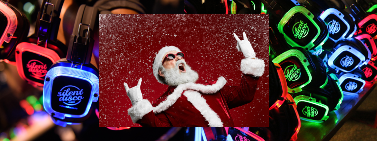 Silent Disco Ages 18-118 Santa Rocks